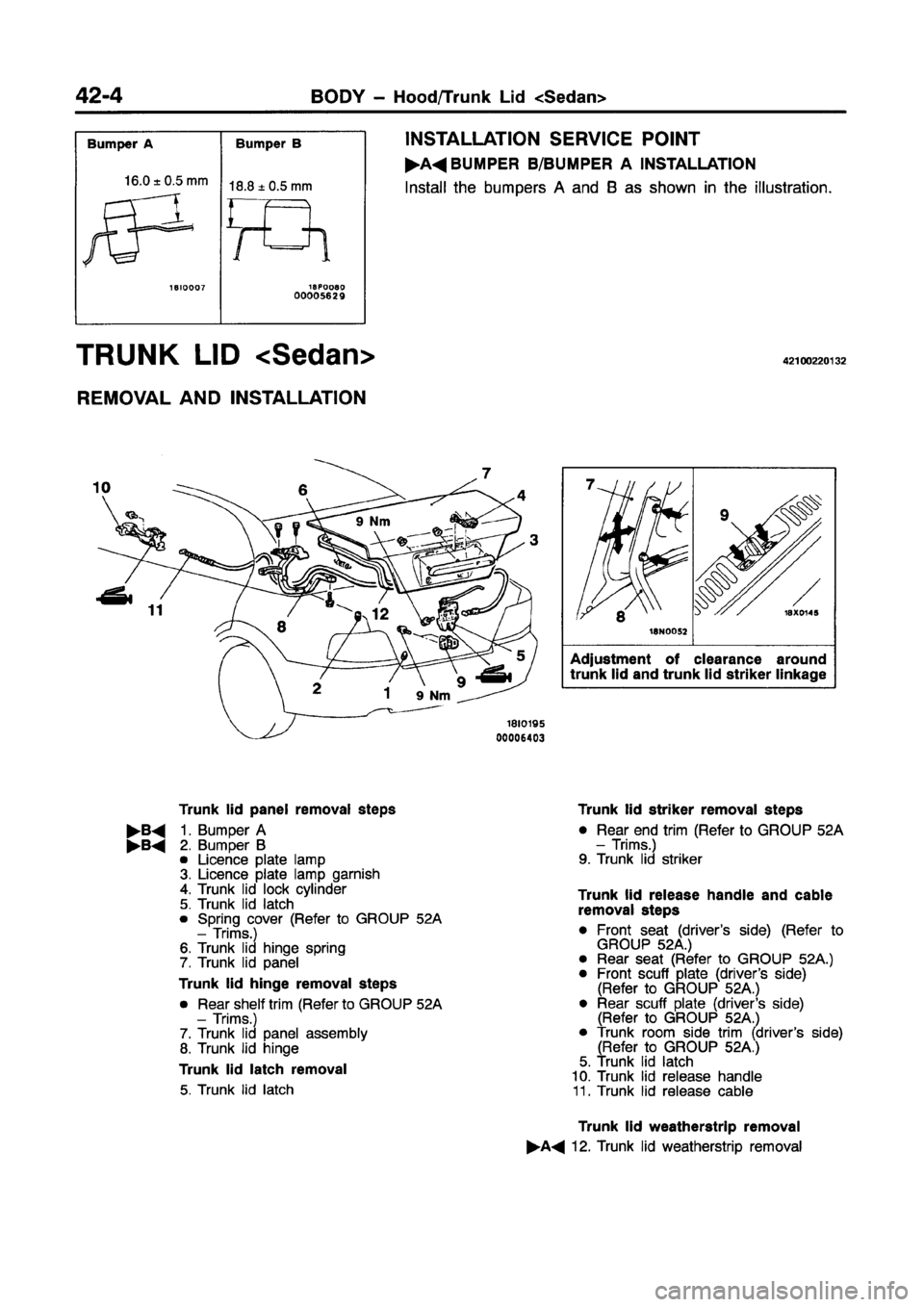 MITSUBISHI GALANT 1997 8.G Workshop Manual MITSUBISHI GALANT 1997 8.G Workshop Manual