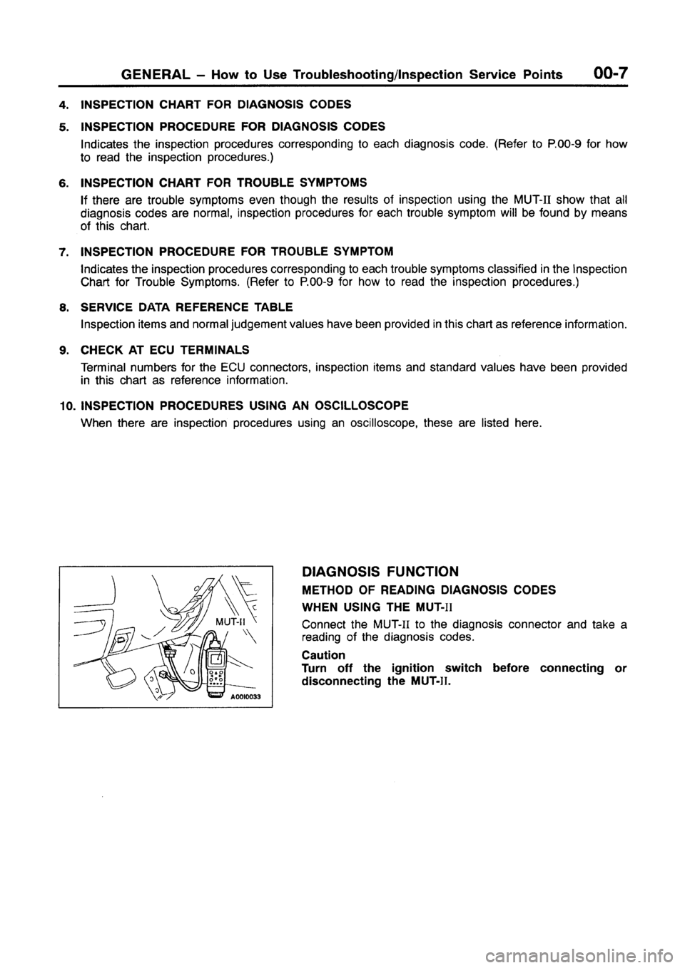 MITSUBISHI GALANT 1997 8.G Workshop Manual MITSUBISHI GALANT 1997 8.G Workshop Manual