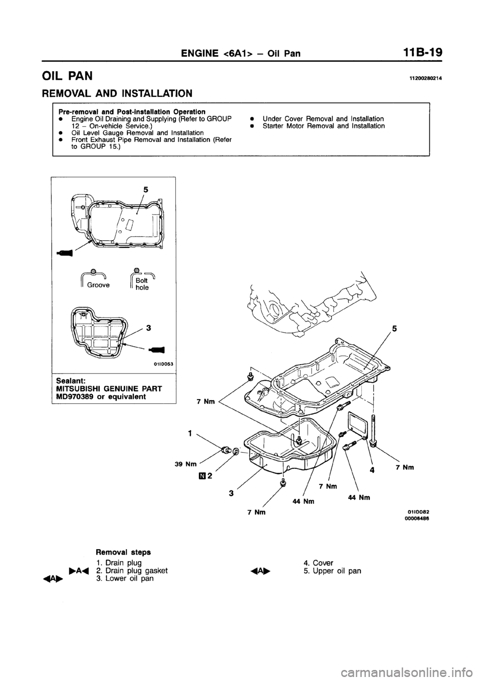 MITSUBISHI GALANT 1997 8.G Owners Manual MITSUBISHI GALANT 1997 8.G Owners Manual