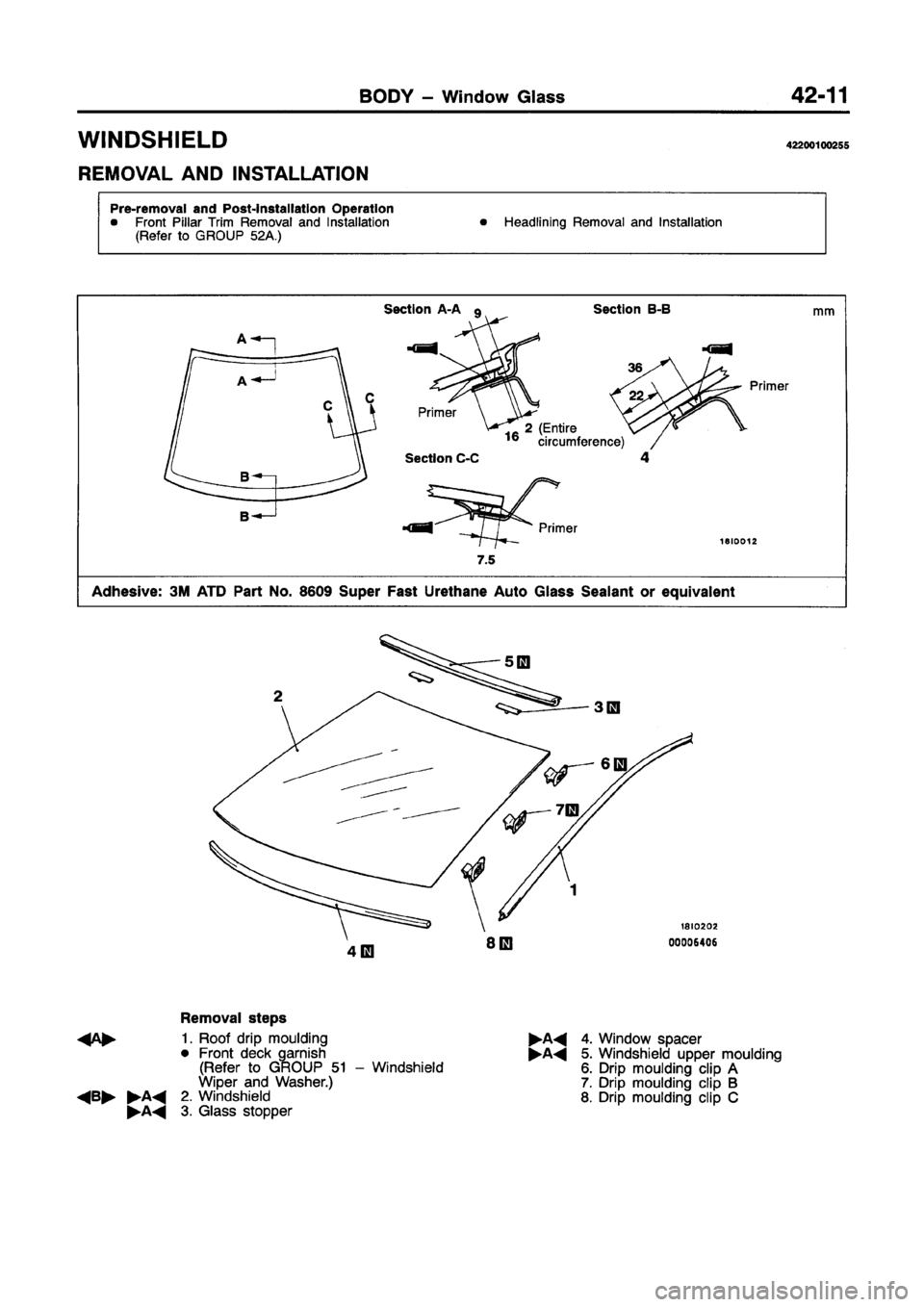 MITSUBISHI GALANT 1997 8.G Workshop Manual MITSUBISHI GALANT 1997 8.G Workshop Manual