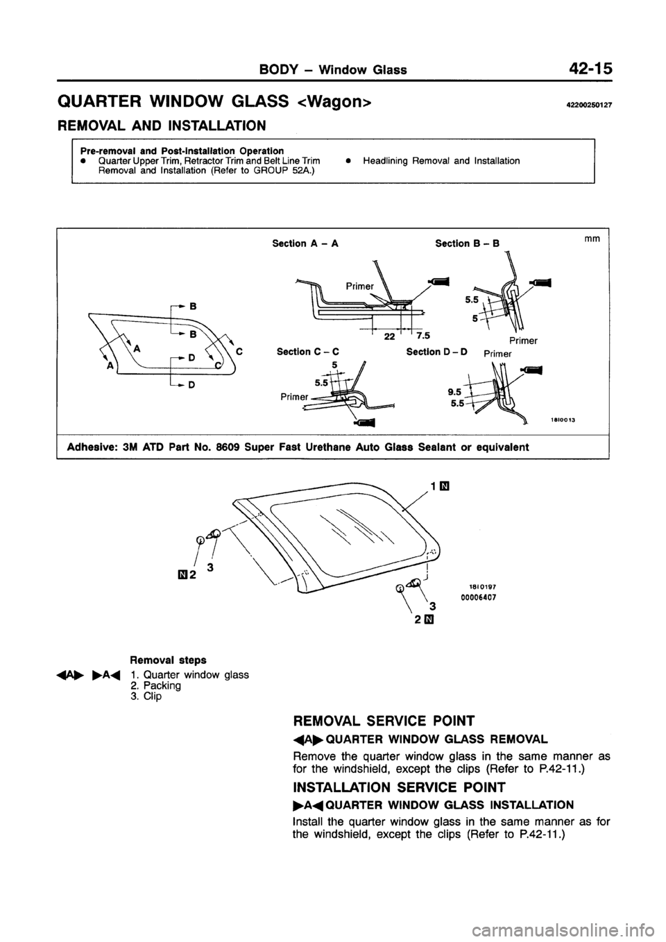 MITSUBISHI GALANT 1997 8.G Workshop Manual MITSUBISHI GALANT 1997 8.G Workshop Manual