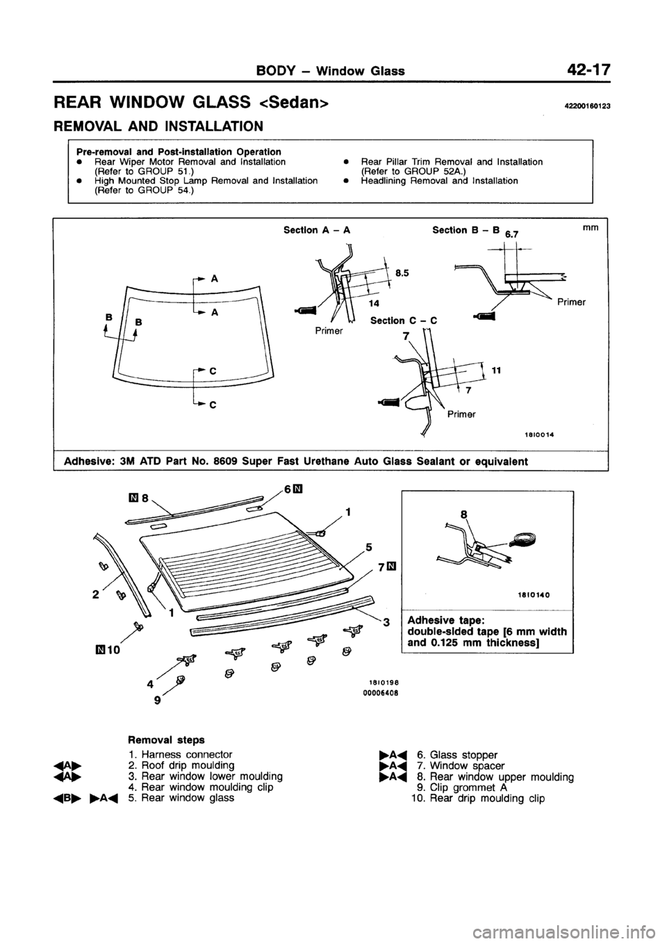MITSUBISHI GALANT 1997 8.G Workshop Manual MITSUBISHI GALANT 1997 8.G Workshop Manual