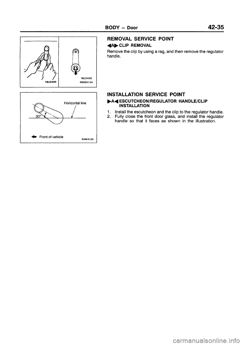 MITSUBISHI GALANT 1997 8.G Workshop Manual MITSUBISHI GALANT 1997 8.G Workshop Manual