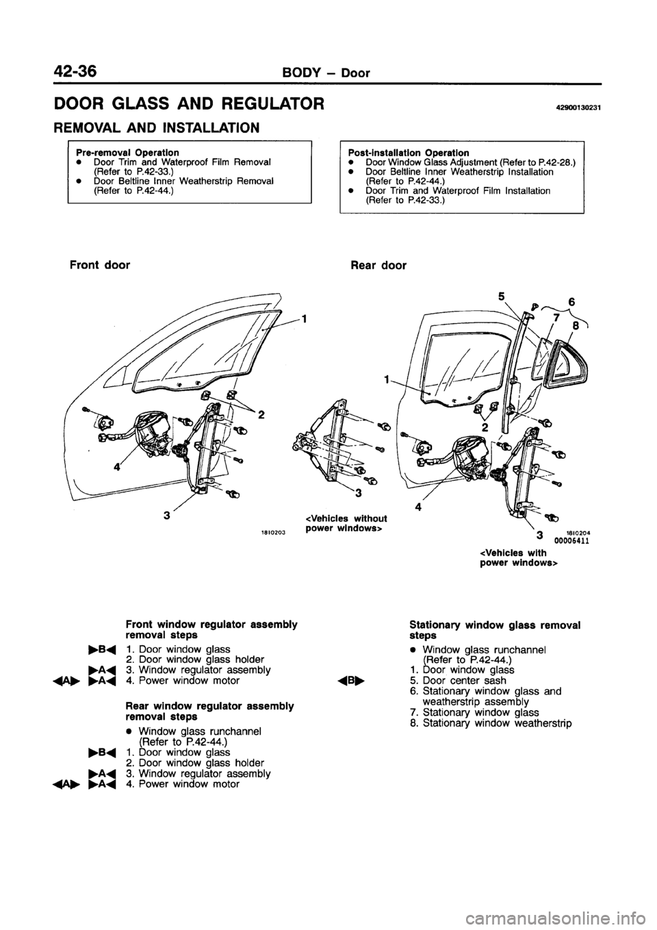 MITSUBISHI GALANT 1997 8.G Workshop Manual MITSUBISHI GALANT 1997 8.G Workshop Manual