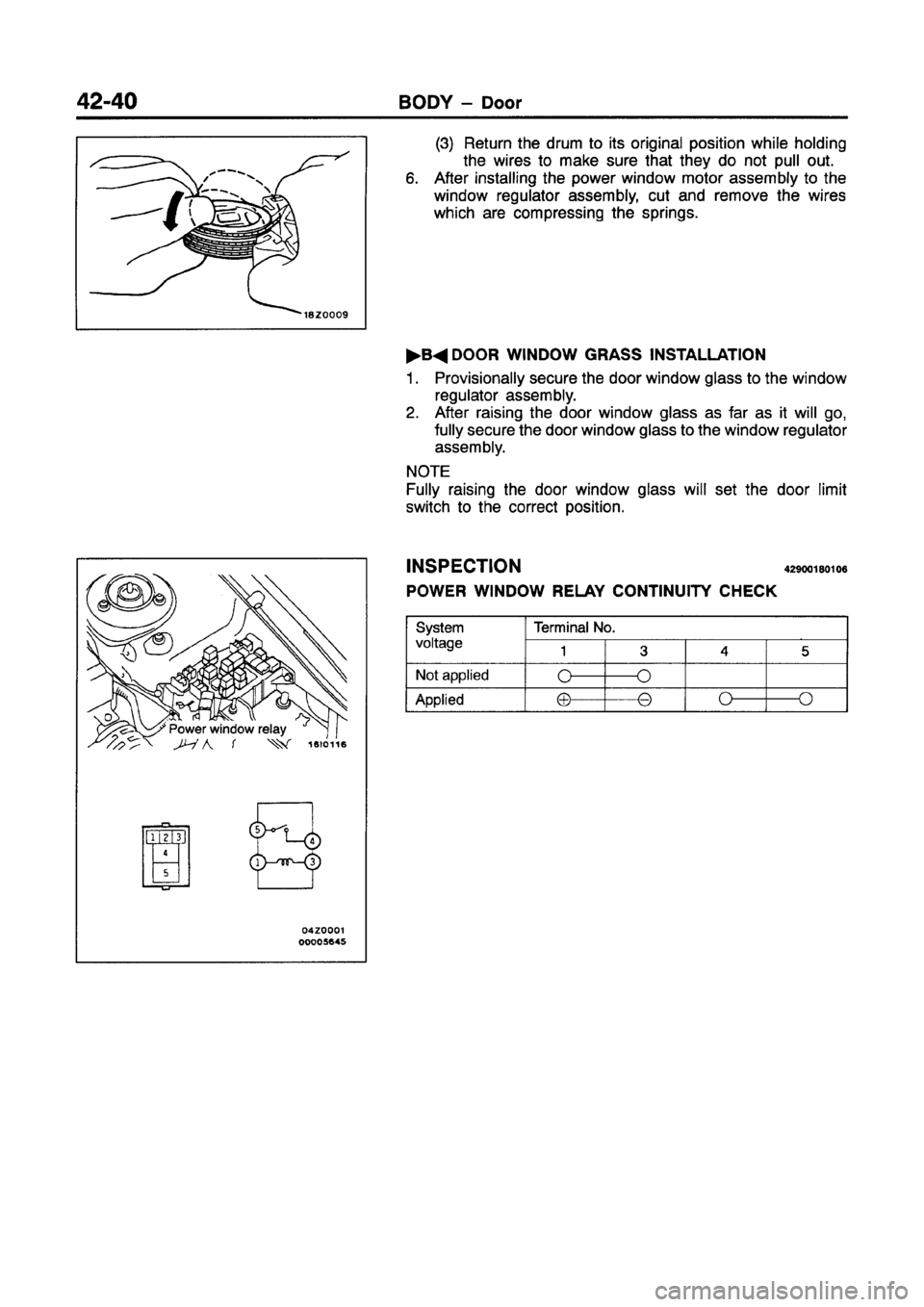 MITSUBISHI GALANT 1997 8.G Workshop Manual MITSUBISHI GALANT 1997 8.G Workshop Manual