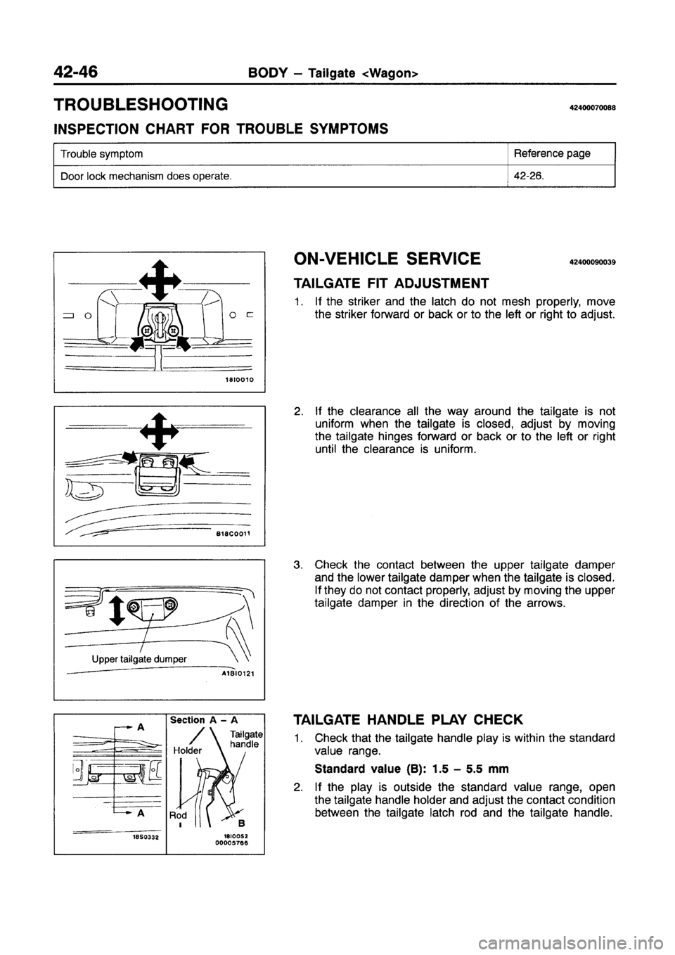 MITSUBISHI GALANT 1997 8.G Workshop Manual MITSUBISHI GALANT 1997 8.G Workshop Manual
