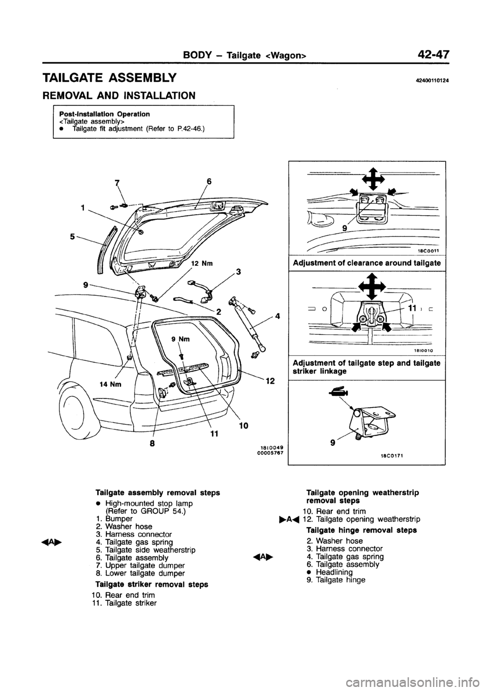 MITSUBISHI GALANT 1997 8.G Workshop Manual MITSUBISHI GALANT 1997 8.G Workshop Manual