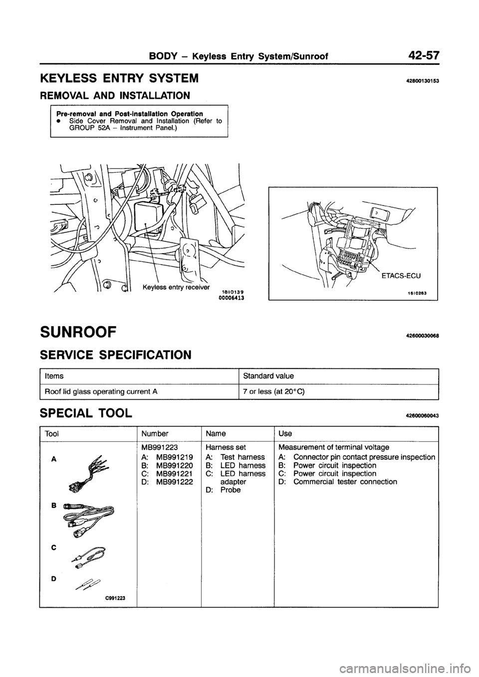 MITSUBISHI GALANT 1997 8.G Workshop Manual MITSUBISHI GALANT 1997 8.G Workshop Manual