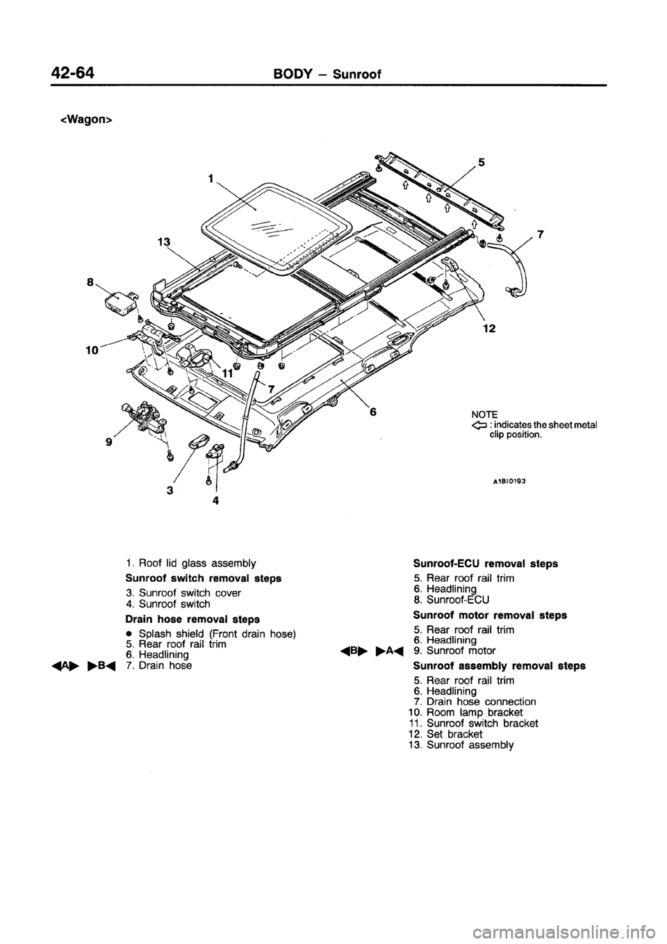 MITSUBISHI GALANT 1997 8.G Workshop Manual MITSUBISHI GALANT 1997 8.G Workshop Manual
