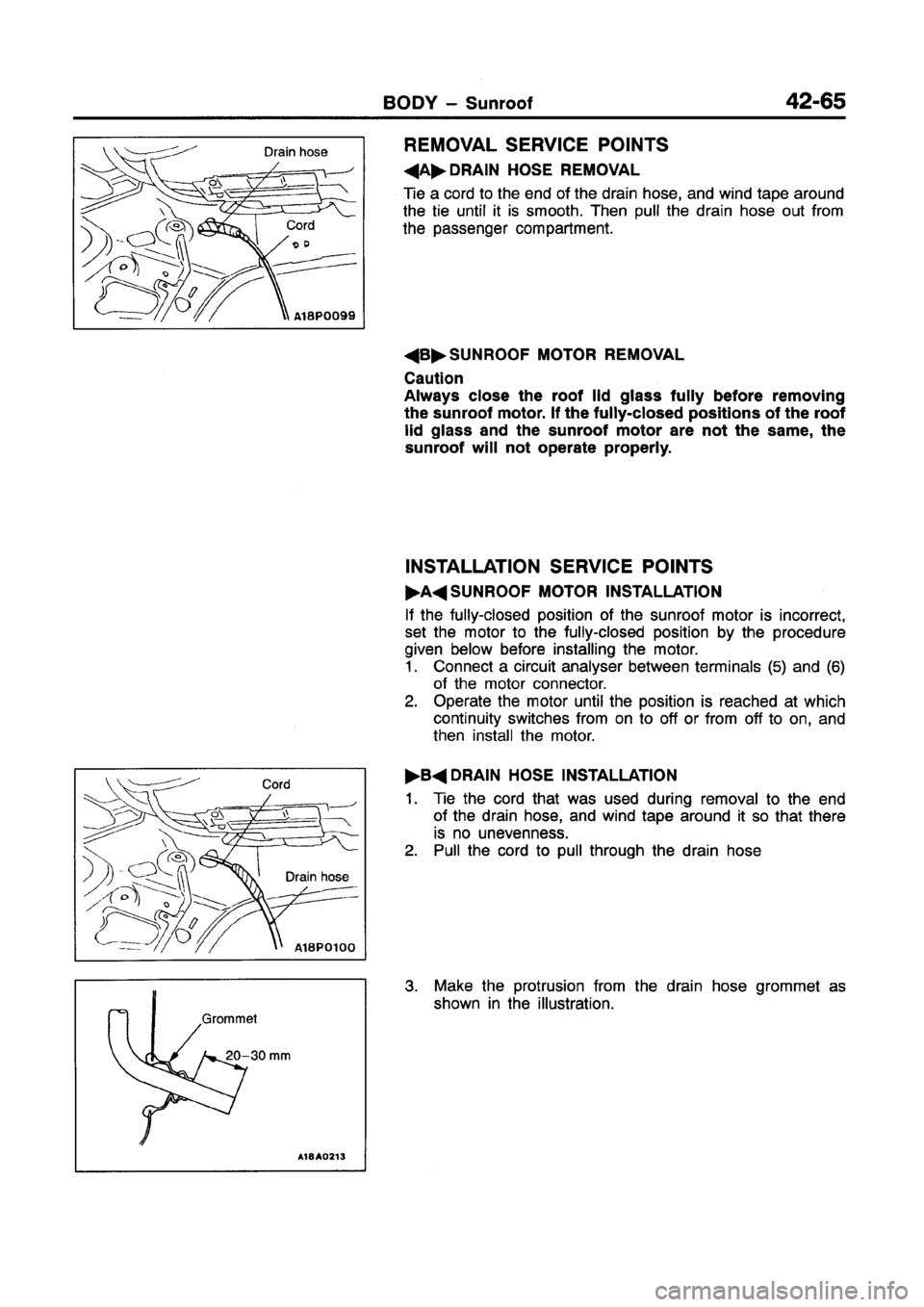 MITSUBISHI GALANT 1997 8.G Workshop Manual MITSUBISHI GALANT 1997 8.G Workshop Manual
