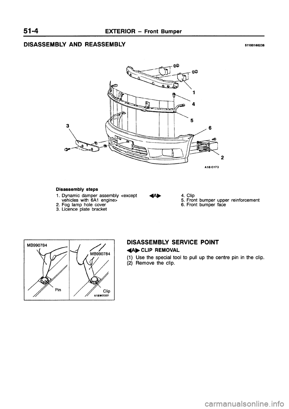 MITSUBISHI GALANT 1997 8.G Workshop Manual MITSUBISHI GALANT 1997 8.G Workshop Manual