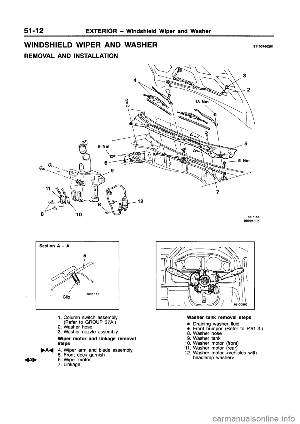 MITSUBISHI GALANT 1997 8.G Workshop Manual MITSUBISHI GALANT 1997 8.G Workshop Manual