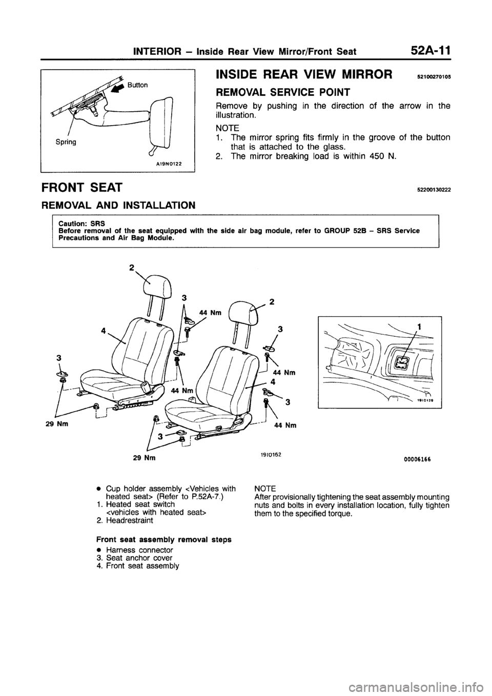 MITSUBISHI GALANT 1997 8.G Workshop Manual MITSUBISHI GALANT 1997 8.G Workshop Manual
