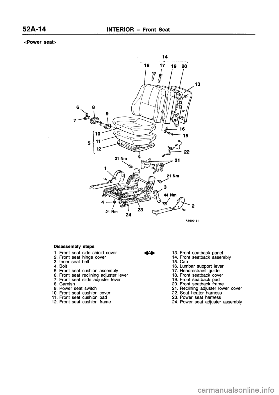 MITSUBISHI GALANT 1997 8.G Workshop Manual MITSUBISHI GALANT 1997 8.G Workshop Manual