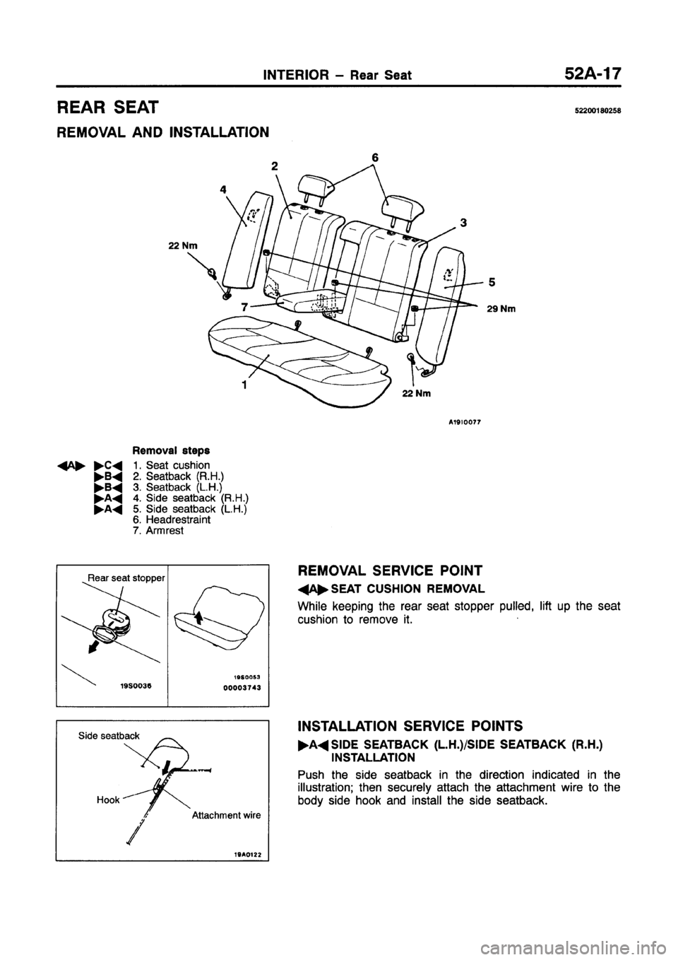 MITSUBISHI GALANT 1997 8.G Workshop Manual MITSUBISHI GALANT 1997 8.G Workshop Manual
