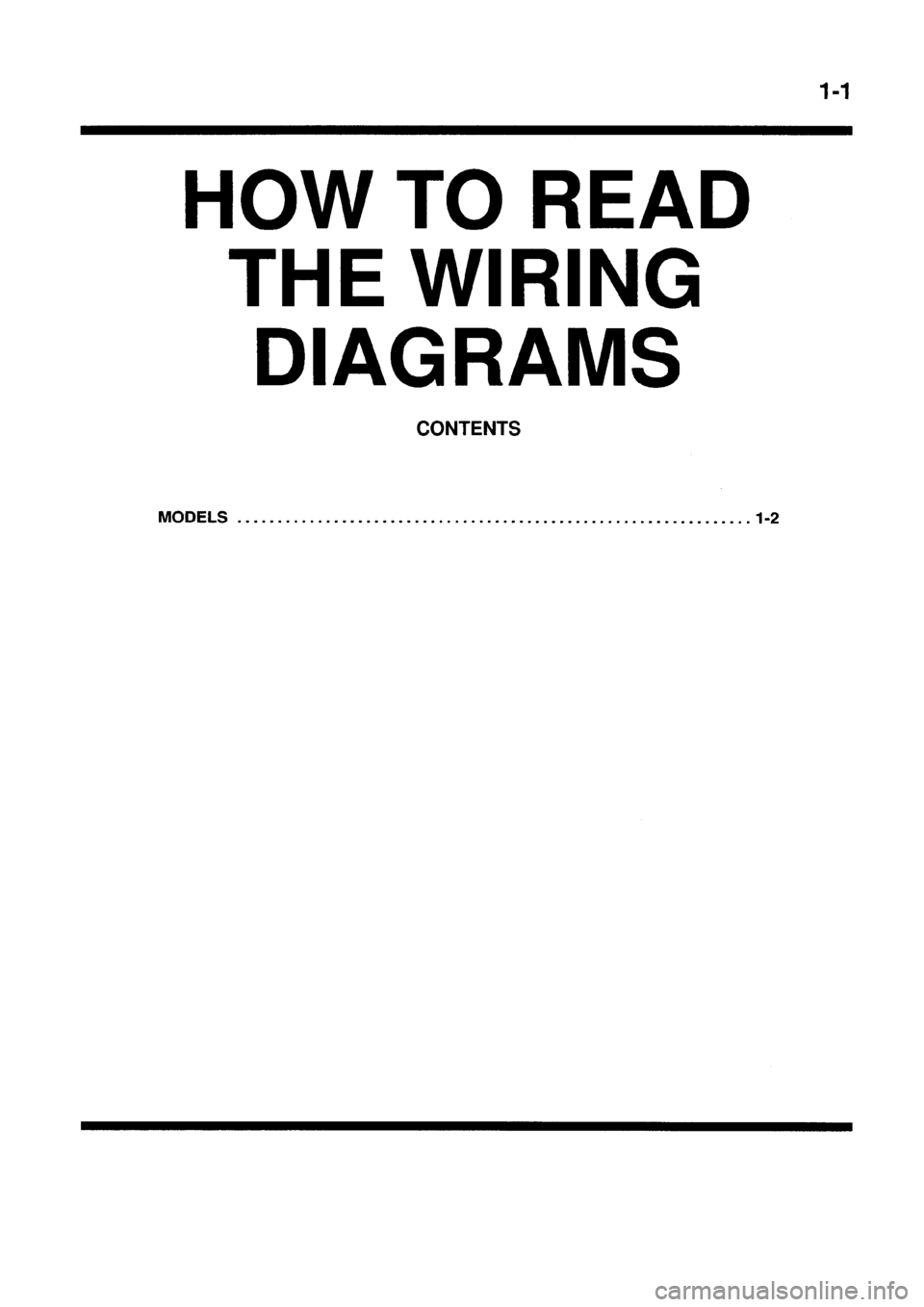 MITSUBISHI GALANT 1998 8.G Electrical Wiring Diagram User Guide 