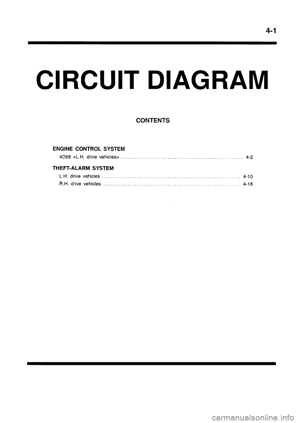 MITSUBISHI GALANT 1998 8.G Electrical Wiring Diagram User Guide 