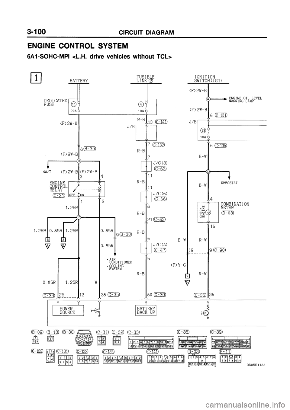 MITSUBISHI GALANT 1999 8.G Electrical Wiring Diagram Workshop Manual MITSUBISHI GALANT 1999 8.G Electrical Wiring Diagram Workshop Manual