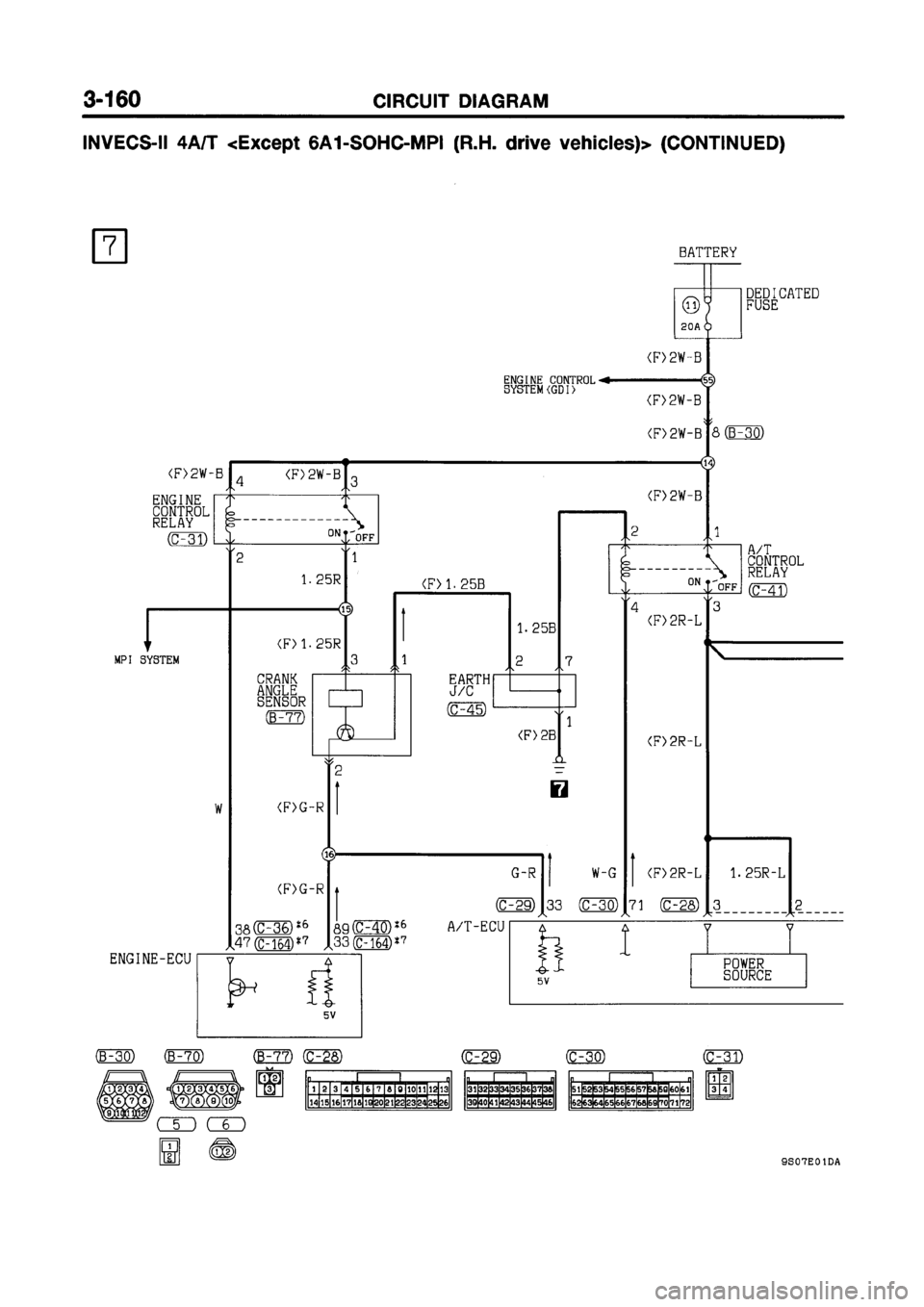MITSUBISHI GALANT 1999 8.G Electrical Wiring Diagram Workshop Manual MITSUBISHI GALANT 1999 8.G Electrical Wiring Diagram Workshop Manual