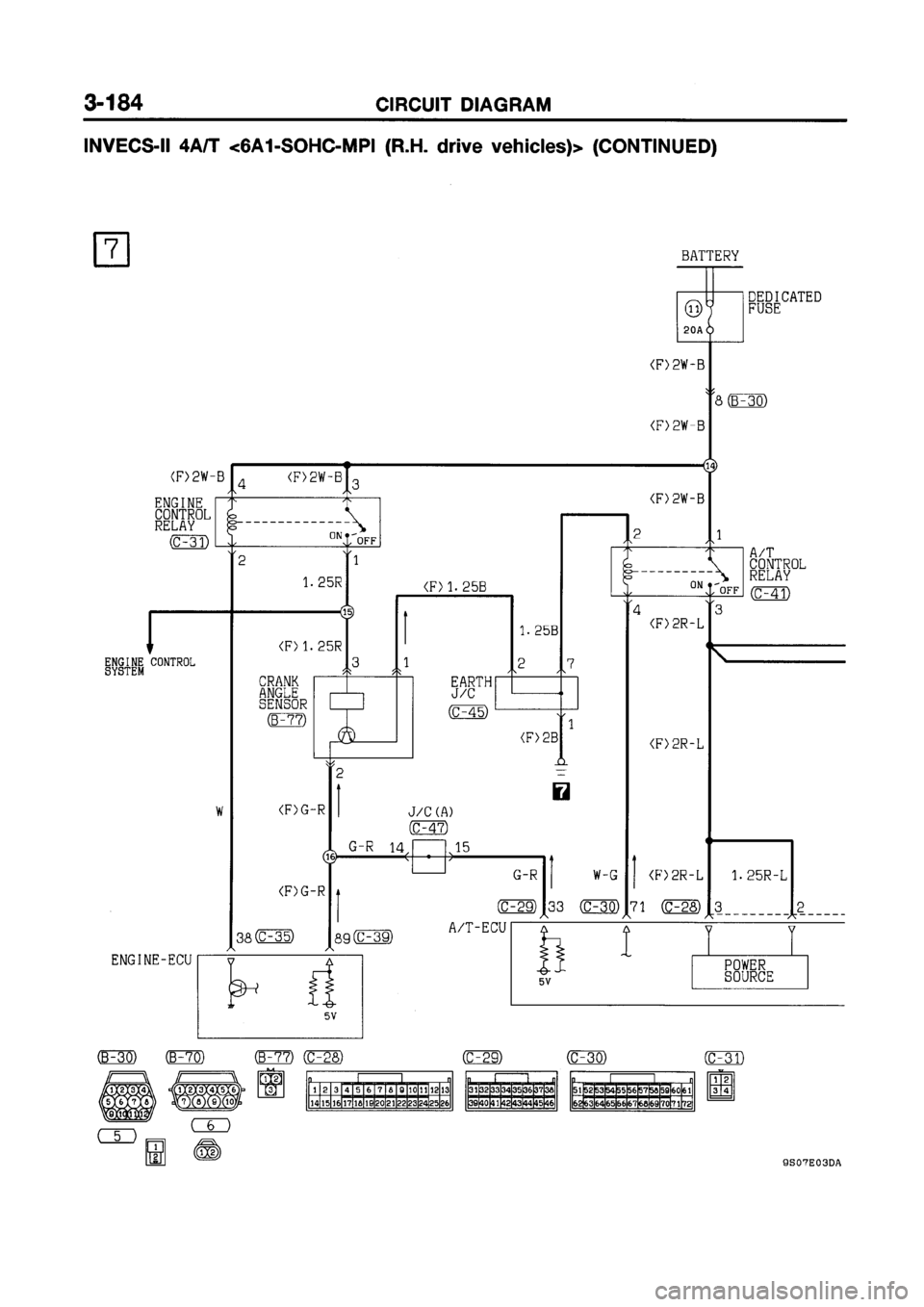 MITSUBISHI GALANT 1999 8.G Electrical Wiring Diagram Workshop Manual MITSUBISHI GALANT 1999 8.G Electrical Wiring Diagram Workshop Manual