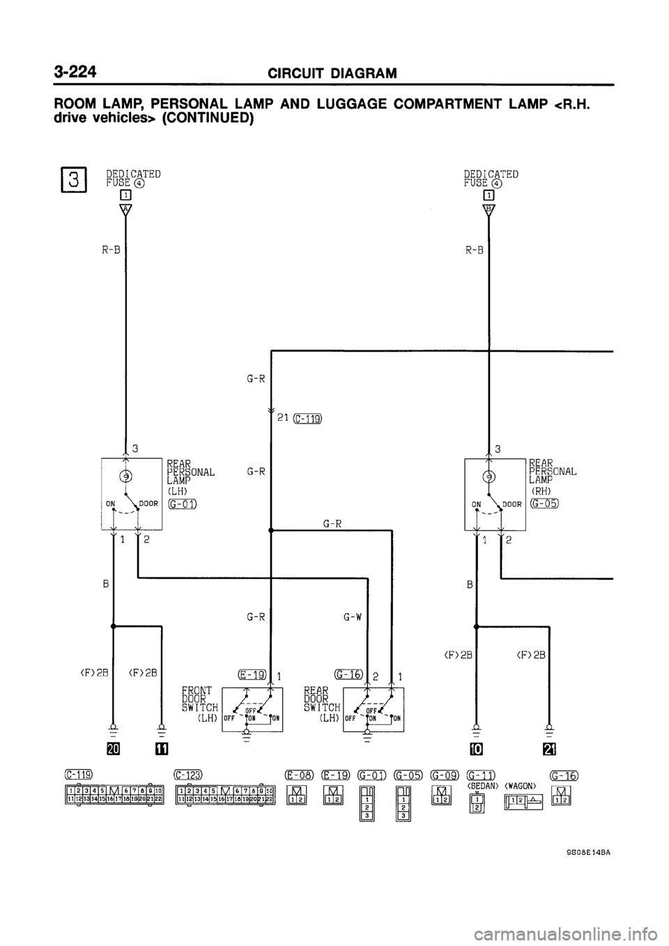 MITSUBISHI GALANT 1999 8.G Electrical Wiring Diagram Workshop Manual MITSUBISHI GALANT 1999 8.G Electrical Wiring Diagram Workshop Manual