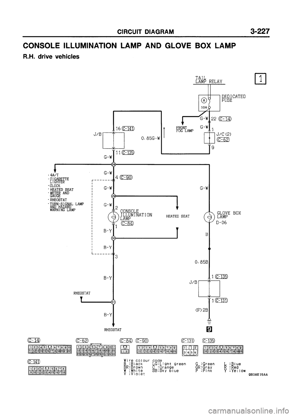MITSUBISHI GALANT 1999 8.G Electrical Wiring Diagram Workshop Manual MITSUBISHI GALANT 1999 8.G Electrical Wiring Diagram Workshop Manual