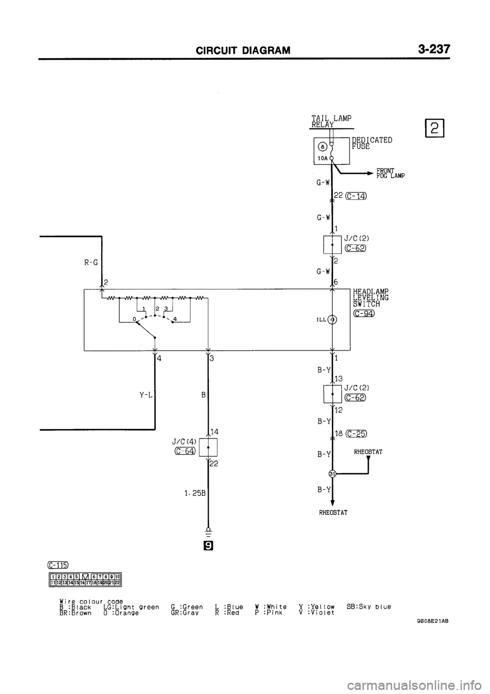 MITSUBISHI GALANT 1999 8.G Electrical Wiring Diagram Workshop Manual MITSUBISHI GALANT 1999 8.G Electrical Wiring Diagram Workshop Manual