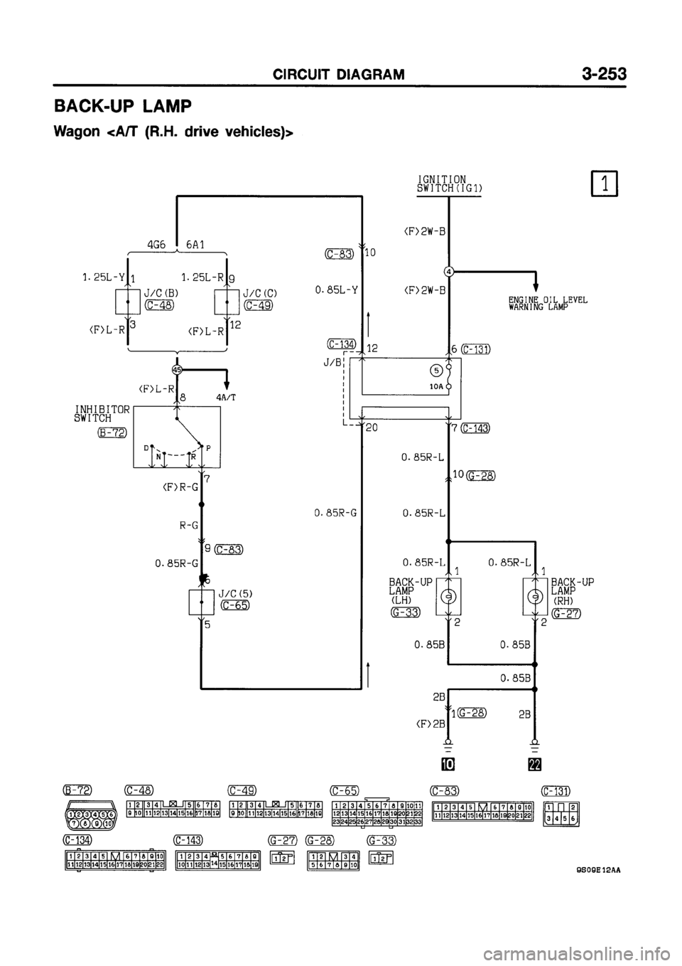 MITSUBISHI GALANT 1999 8.G Electrical Wiring Diagram Workshop Manual 