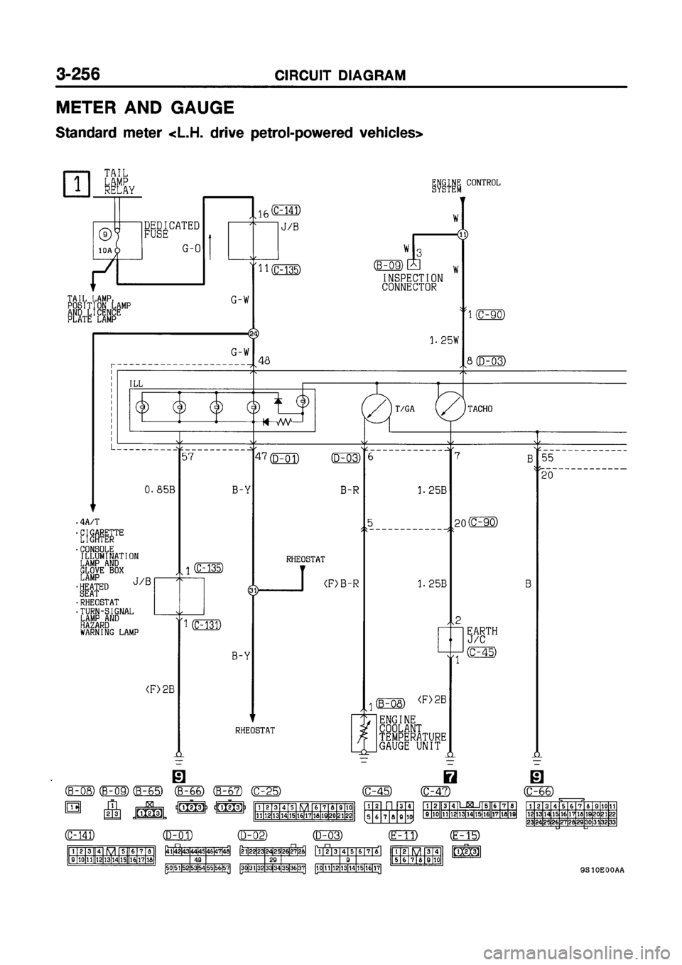 MITSUBISHI GALANT 1999 8.G Electrical Wiring Diagram Workshop Manual 
