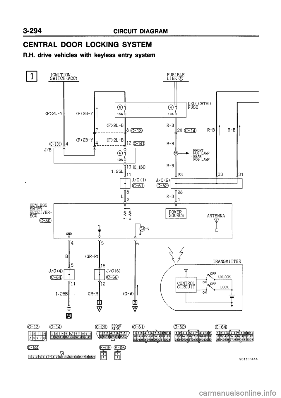 MITSUBISHI GALANT 1999 8.G Electrical Wiring Diagram Workshop Manual MITSUBISHI GALANT 1999 8.G Electrical Wiring Diagram Workshop Manual