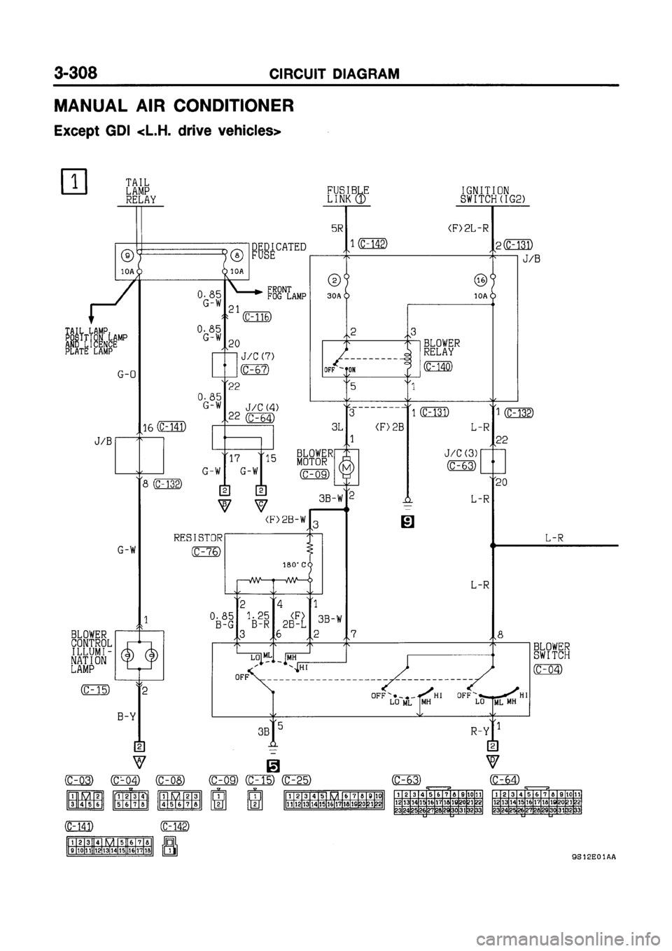 MITSUBISHI GALANT 1999 8.G Electrical Wiring Diagram Workshop Manual MITSUBISHI GALANT 1999 8.G Electrical Wiring Diagram Workshop Manual