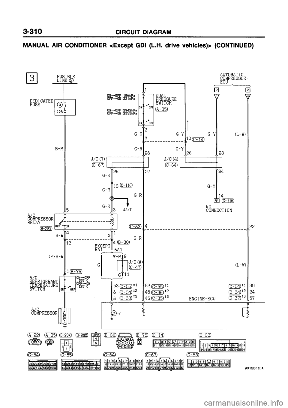 MITSUBISHI GALANT 1999 8.G Electrical Wiring Diagram Workshop Manual MITSUBISHI GALANT 1999 8.G Electrical Wiring Diagram Workshop Manual