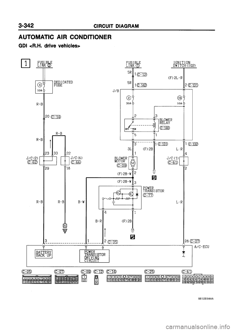 MITSUBISHI GALANT 1999 8.G Electrical Wiring Diagram Workshop Manual MITSUBISHI GALANT 1999 8.G Electrical Wiring Diagram Workshop Manual