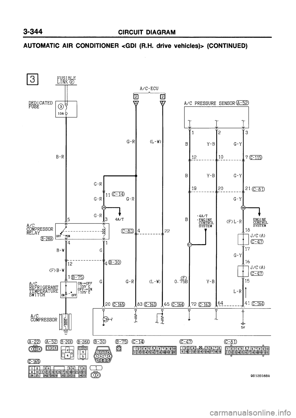 MITSUBISHI GALANT 1999 8.G Electrical Wiring Diagram Workshop Manual MITSUBISHI GALANT 1999 8.G Electrical Wiring Diagram Workshop Manual