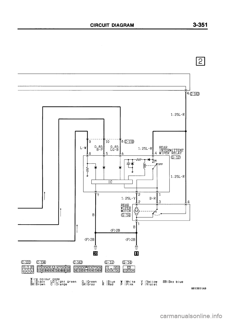 MITSUBISHI GALANT 1999 8.G Electrical Wiring Diagram Workshop Manual MITSUBISHI GALANT 1999 8.G Electrical Wiring Diagram Workshop Manual