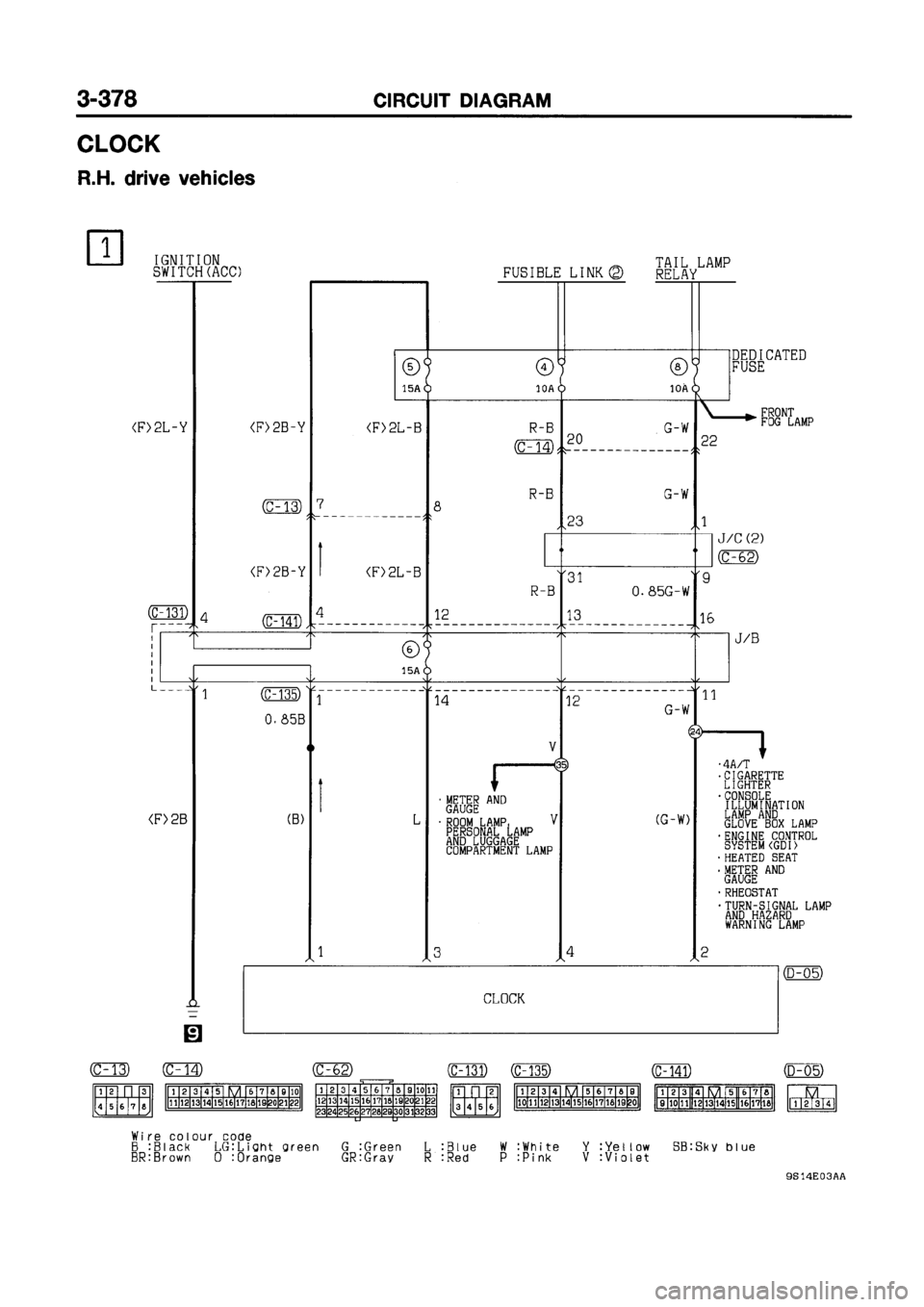MITSUBISHI GALANT 1999 8.G Electrical Wiring Diagram Workshop Manual MITSUBISHI GALANT 1999 8.G Electrical Wiring Diagram Workshop Manual
