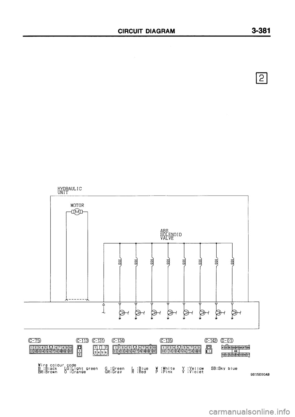 MITSUBISHI GALANT 1999 8.G Electrical Wiring Diagram Workshop Manual MITSUBISHI GALANT 1999 8.G Electrical Wiring Diagram Workshop Manual