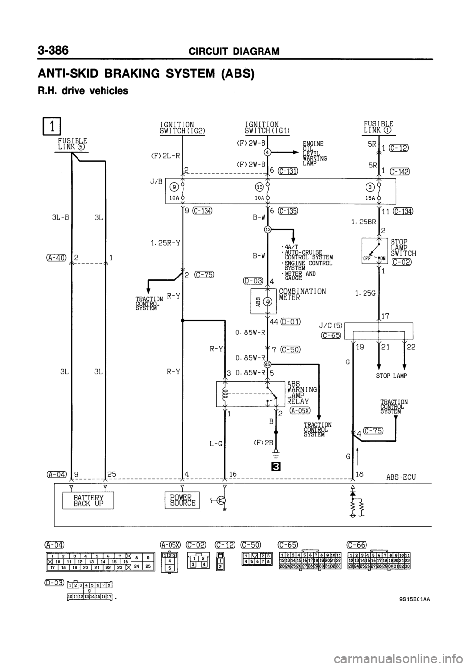 MITSUBISHI GALANT 1999 8.G Electrical Wiring Diagram Workshop Manual MITSUBISHI GALANT 1999 8.G Electrical Wiring Diagram Workshop Manual