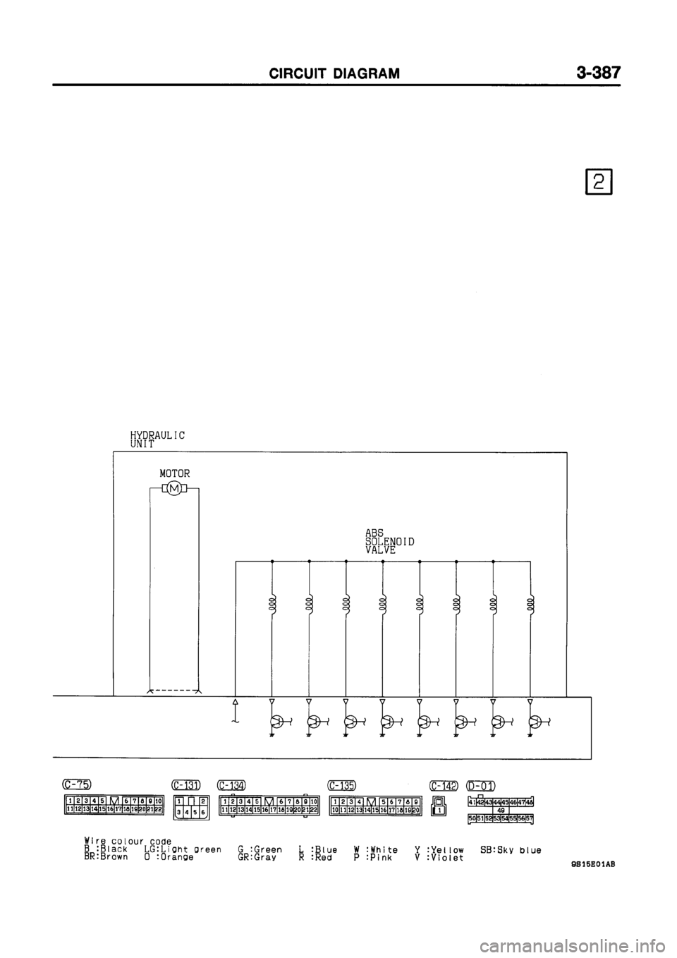 MITSUBISHI GALANT 1999 8.G Electrical Wiring Diagram Workshop Manual MITSUBISHI GALANT 1999 8.G Electrical Wiring Diagram Workshop Manual