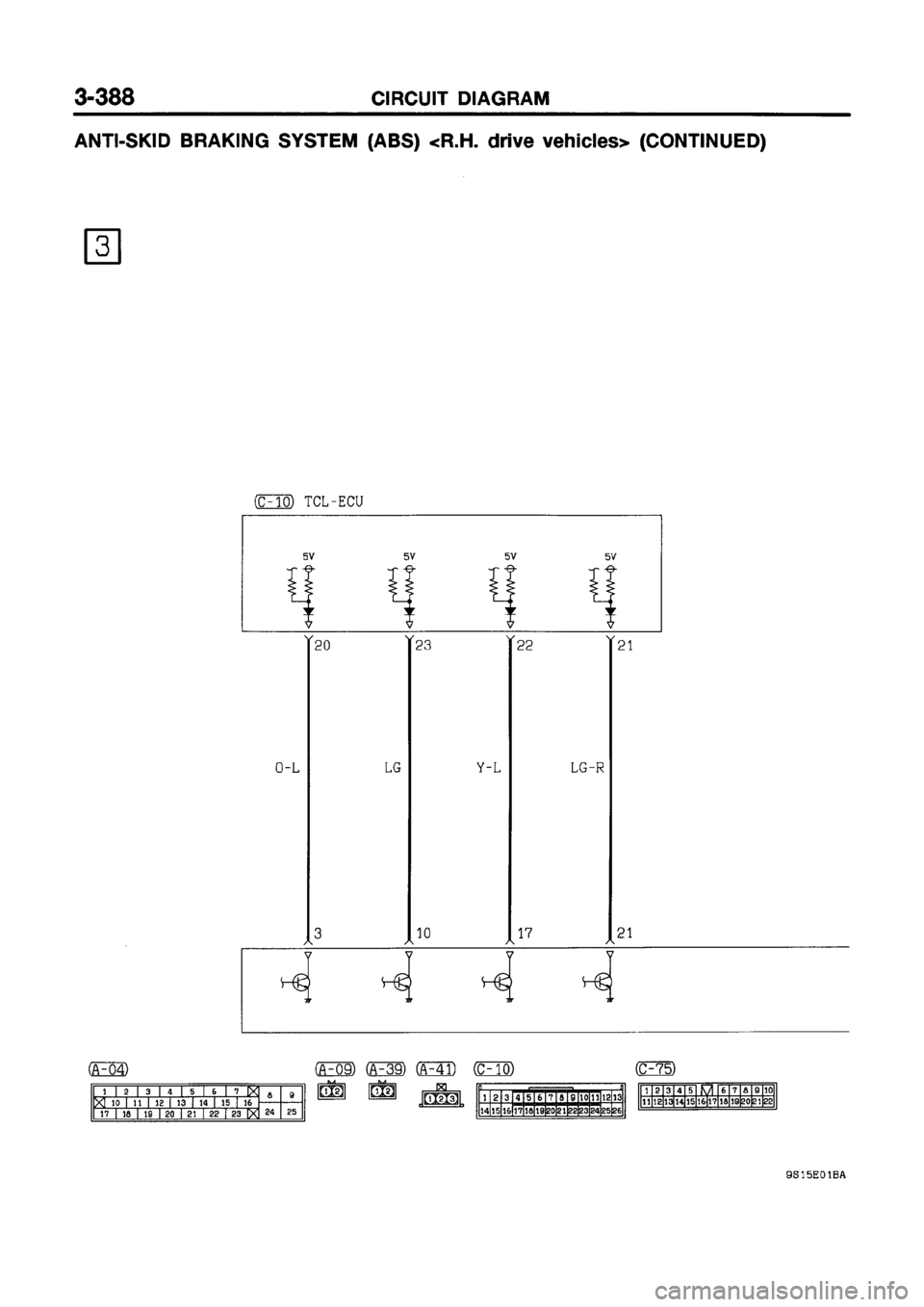 MITSUBISHI GALANT 1999 8.G Electrical Wiring Diagram Workshop Manual MITSUBISHI GALANT 1999 8.G Electrical Wiring Diagram Workshop Manual