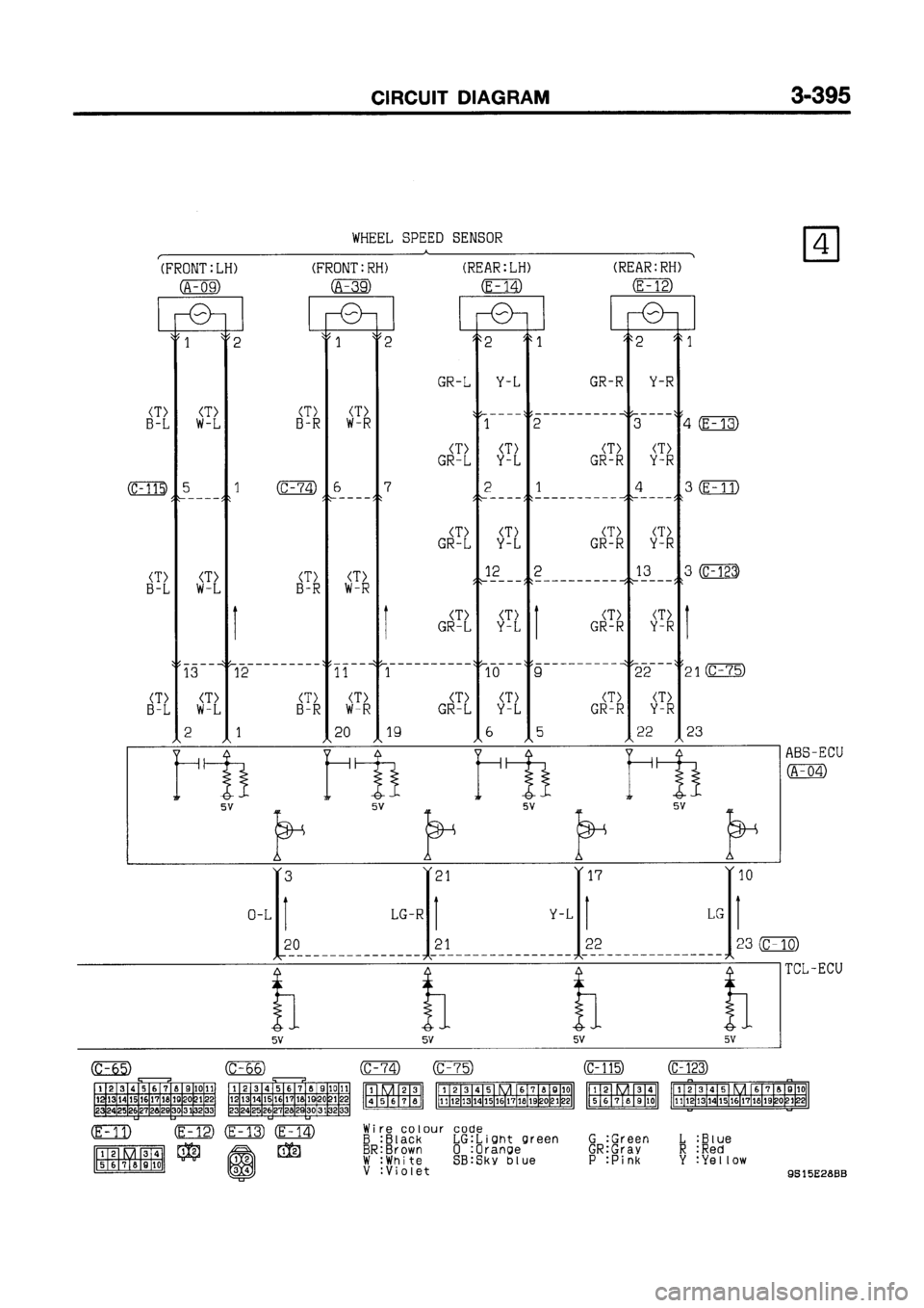 MITSUBISHI GALANT 1999 8.G Electrical Wiring Diagram Workshop Manual MITSUBISHI GALANT 1999 8.G Electrical Wiring Diagram Workshop Manual