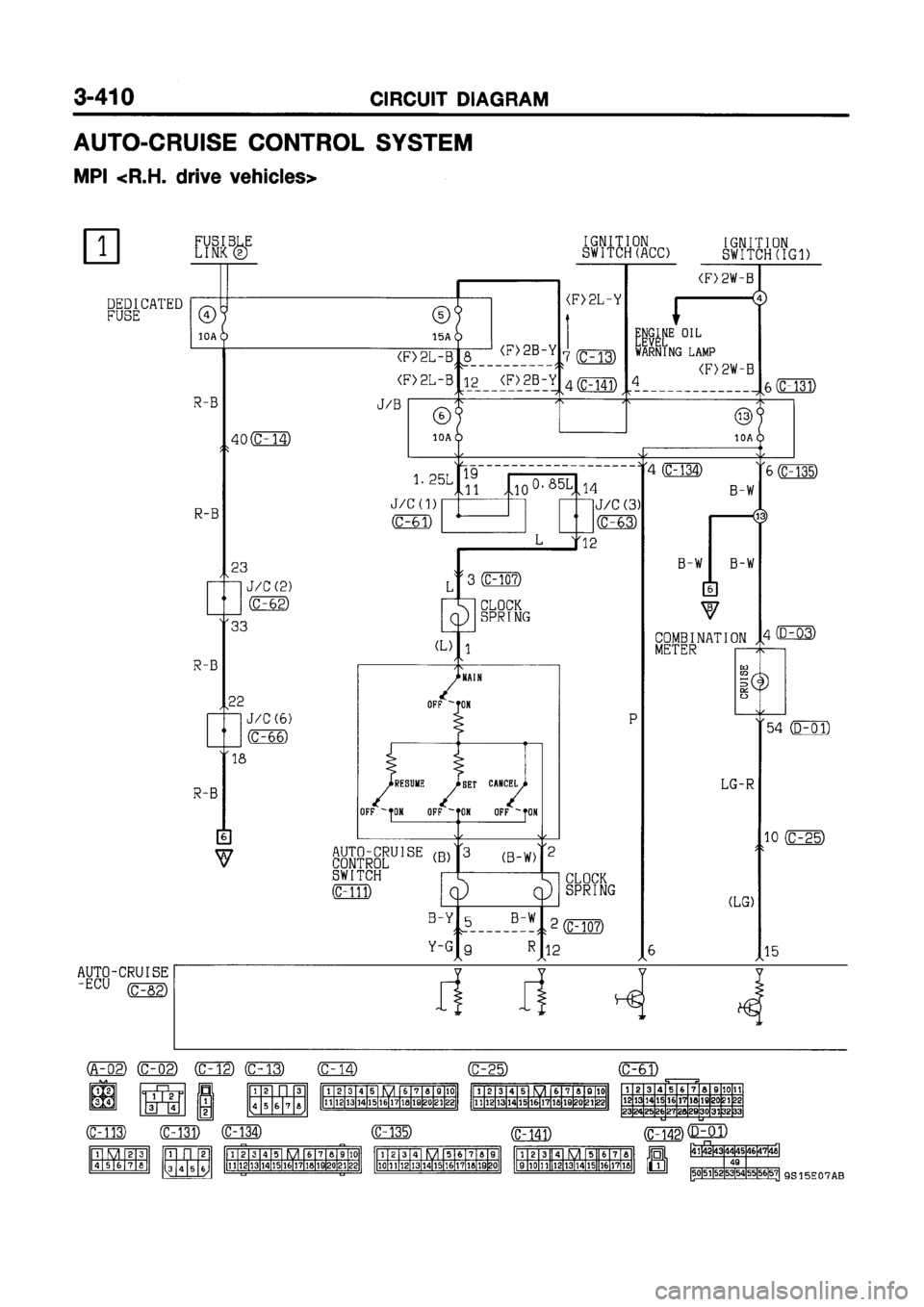 MITSUBISHI GALANT 1999 8.G Electrical Wiring Diagram Workshop Manual MITSUBISHI GALANT 1999 8.G Electrical Wiring Diagram Workshop Manual