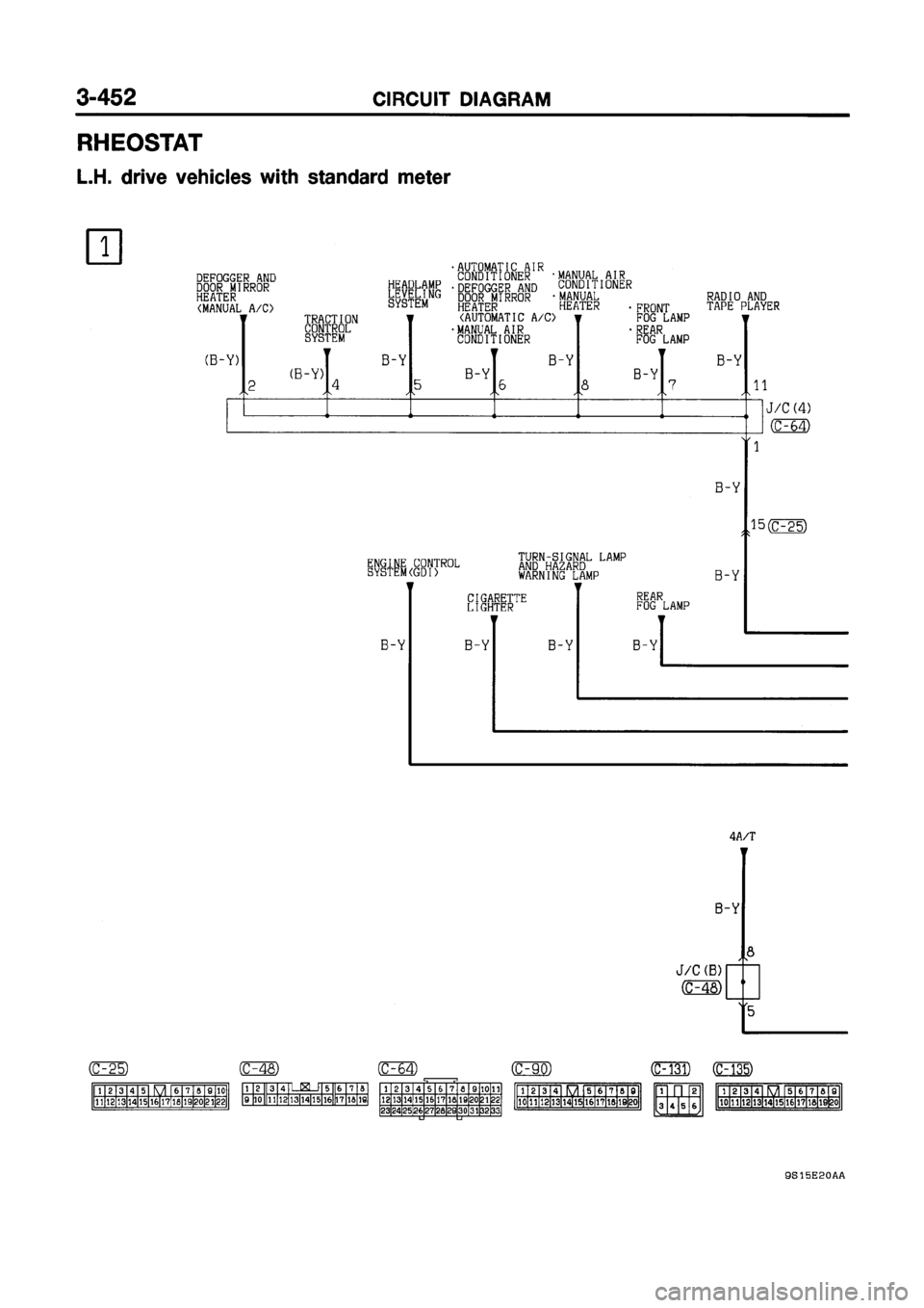 MITSUBISHI GALANT 1999 8.G Electrical Wiring Diagram Workshop Manual MITSUBISHI GALANT 1999 8.G Electrical Wiring Diagram Workshop Manual