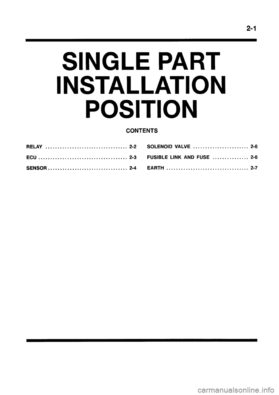 MITSUBISHI GALANT 1999 8.G Electrical Wiring Diagram Repair Manual MITSUBISHI GALANT 1999 8.G Electrical Wiring Diagram Repair Manual