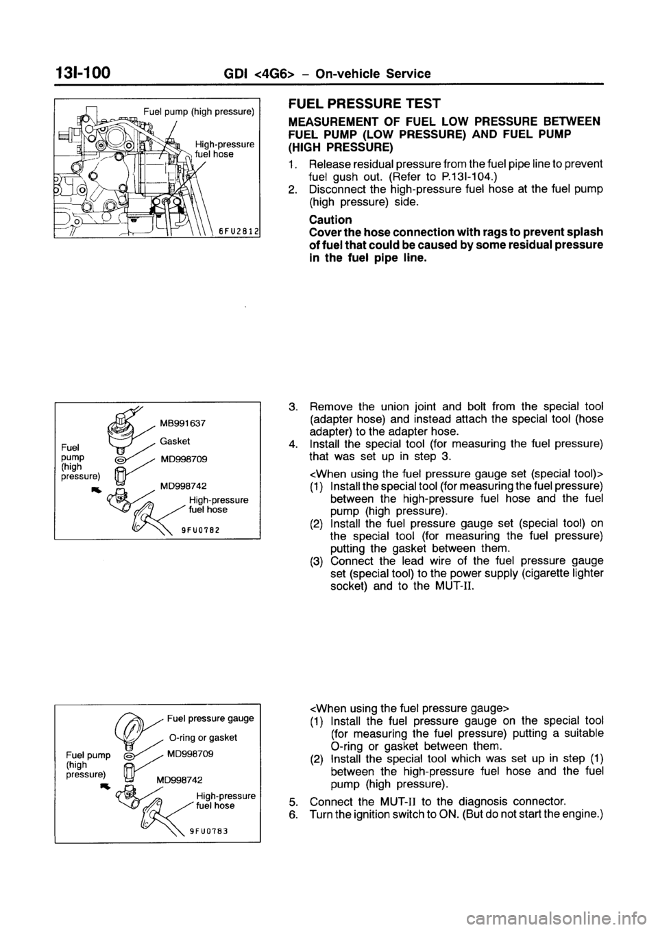 MITSUBISHI GALANT 1999 8.G Workshop Manual MITSUBISHI GALANT 1999 8.G Workshop Manual