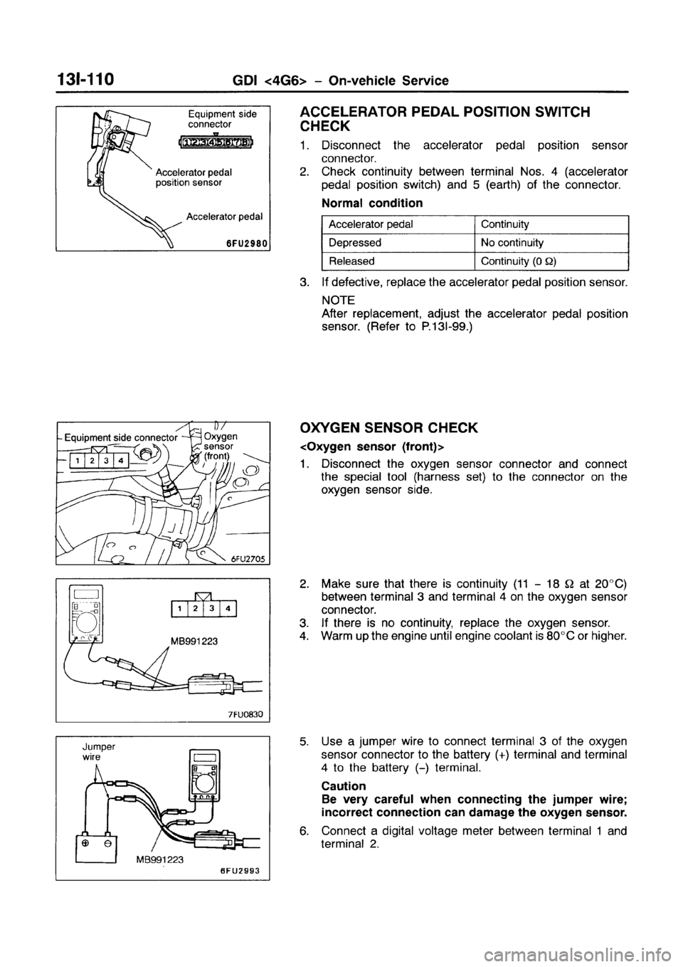 MITSUBISHI GALANT 1999 8.G Workshop Manual MITSUBISHI GALANT 1999 8.G Workshop Manual