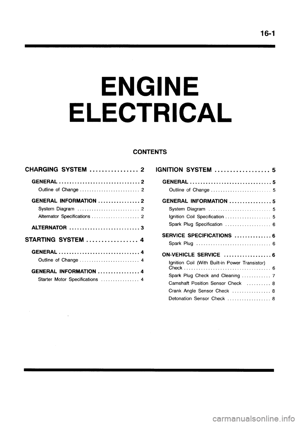 MITSUBISHI GALANT 1999 8.G Workshop Manual MITSUBISHI GALANT 1999 8.G Workshop Manual