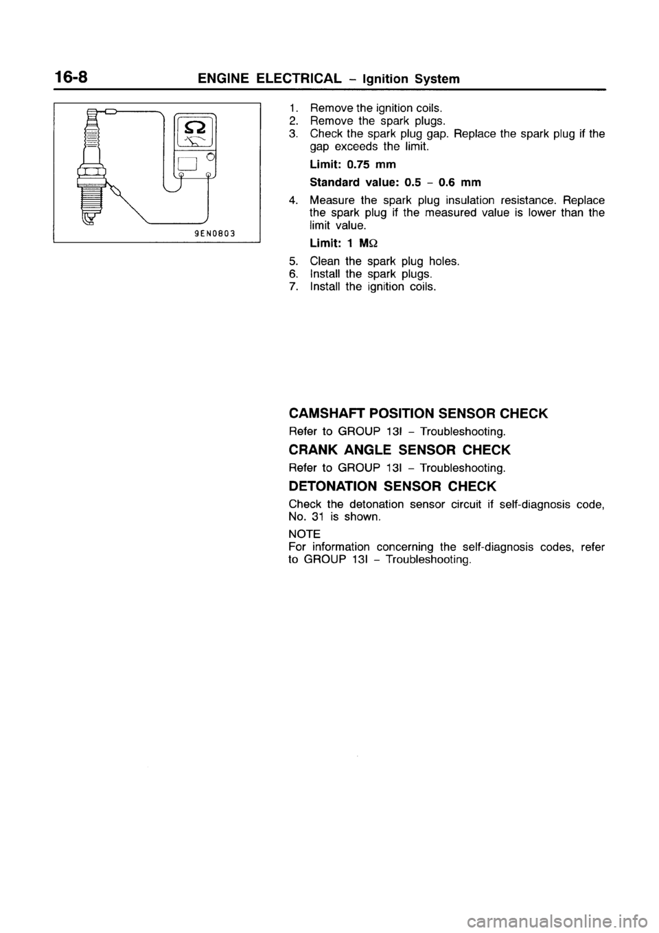 MITSUBISHI GALANT 1999 8.G Workshop Manual MITSUBISHI GALANT 1999 8.G Workshop Manual