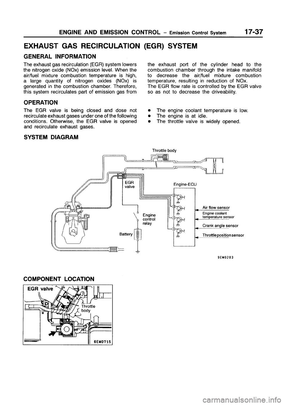 MITSUBISHI GALANT 1999 8.G Workshop Manual MITSUBISHI GALANT 1999 8.G Workshop Manual