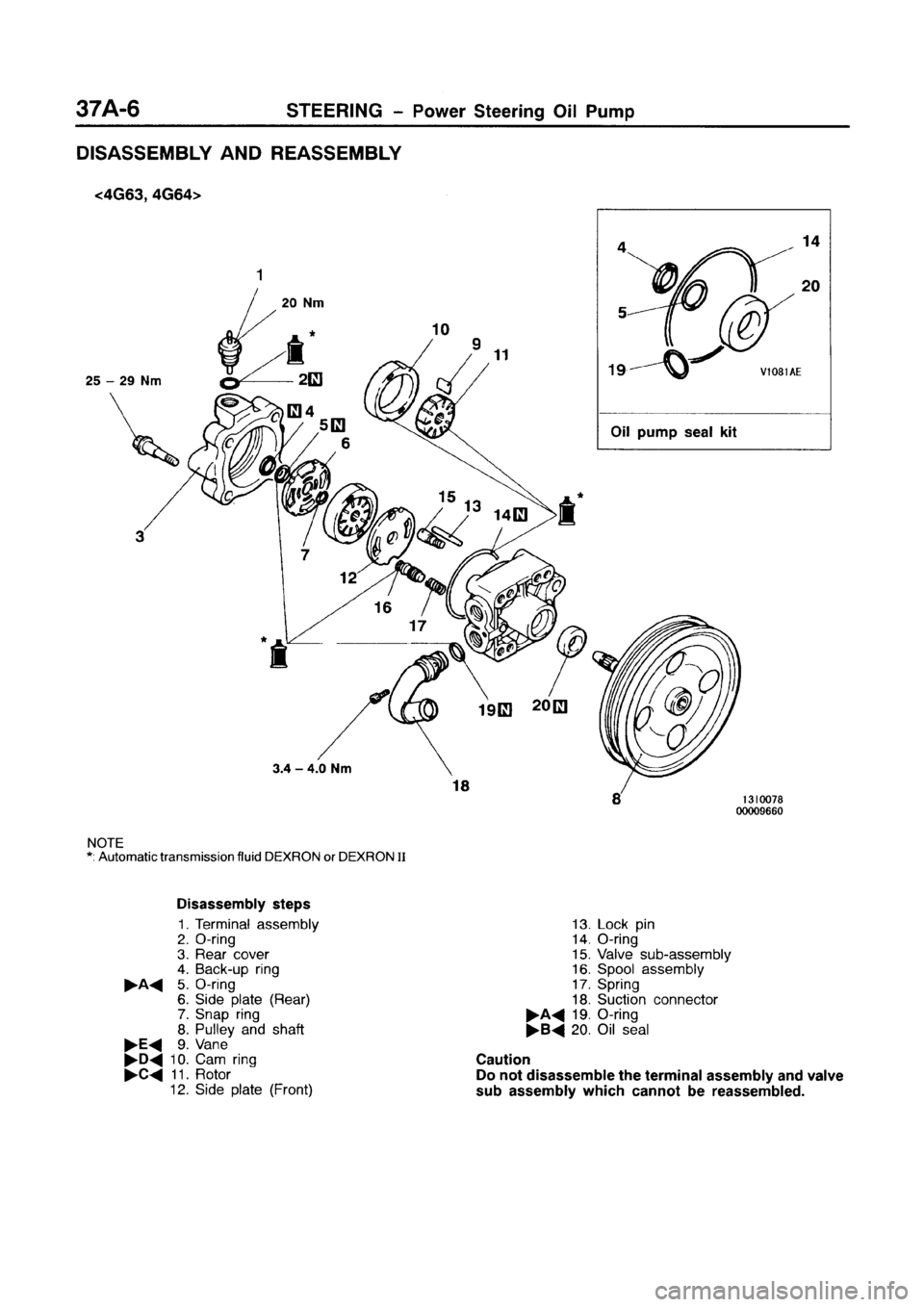MITSUBISHI GALANT 1999 8.G Workshop Manual MITSUBISHI GALANT 1999 8.G Workshop Manual